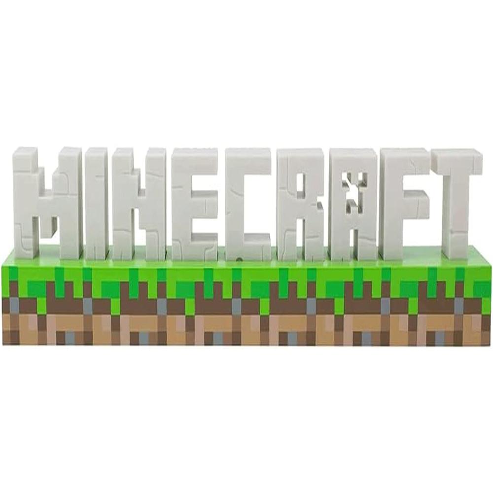 LÁMPARA LOGOTIPO MINECRAFT PALADONE