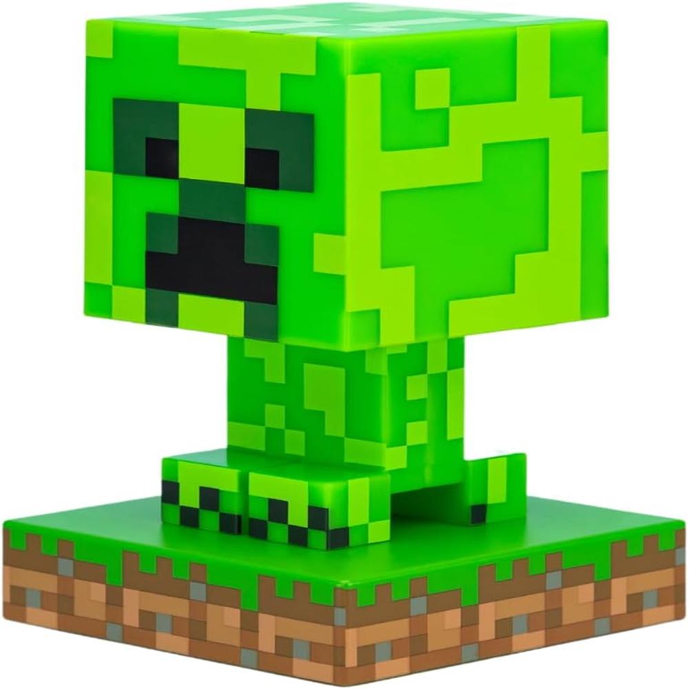 LÁMPARA 3D CREEPER MINECRAFT PALADONE | 12 CM