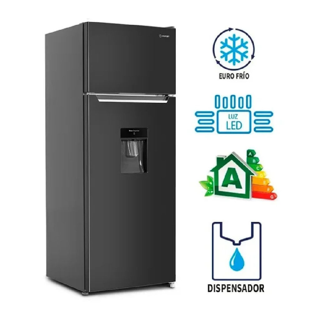 Refrigeradora  RM-211HD Black Inox 211L