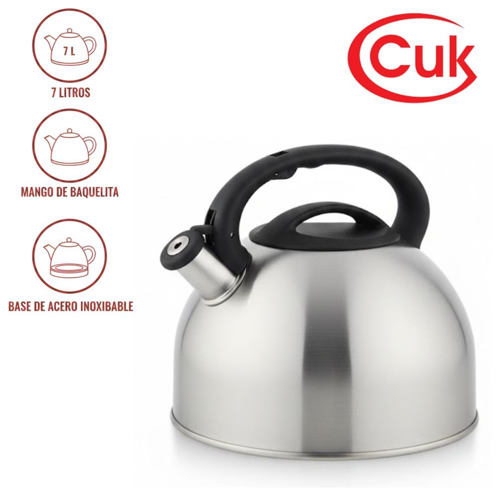 Tetera CUK Waliq de Acero 07 Litros