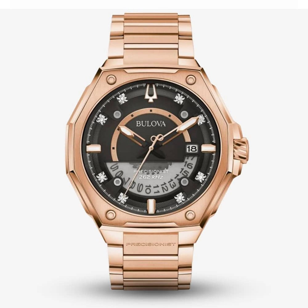 BULOVA PRECISIONIST X ORO ROSA ACERO INOXIDABLE