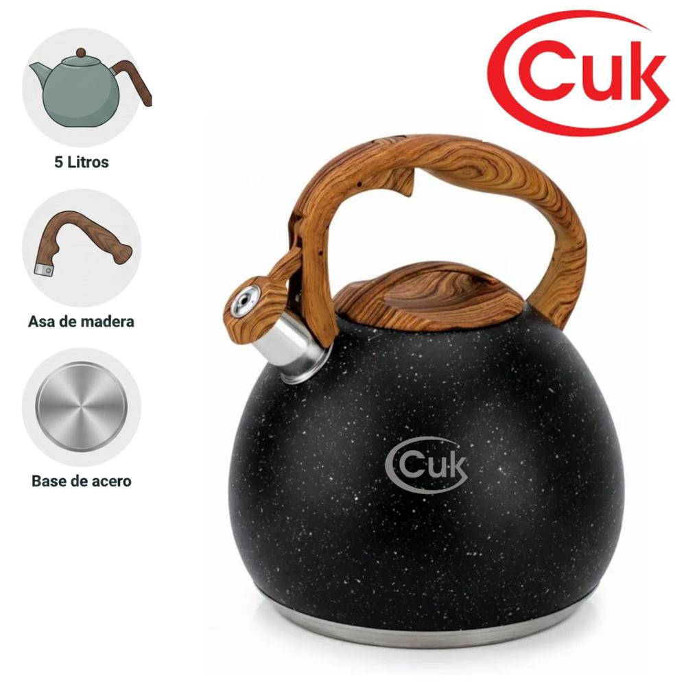 Tetera CUK Nina de Acero 05 Litros