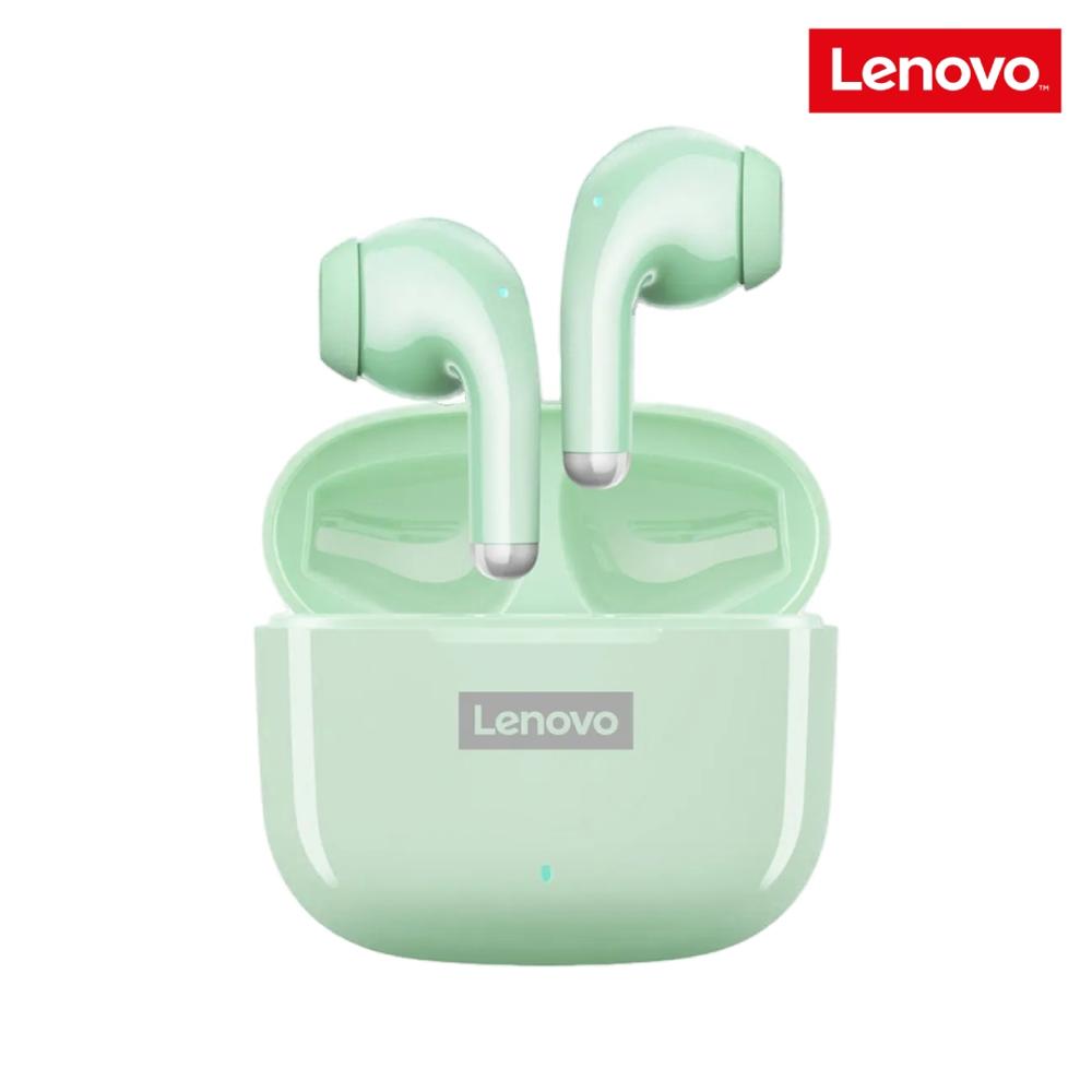 Audífonos Inalámbricos Bluetooth Lenovo LP40 PRO 30 Horas Verde