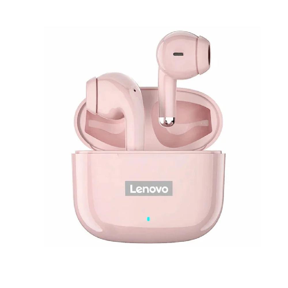 Audífonos Inalámbricos Bluetooth Lenovo LP40 PRO 30 Horas Rosado