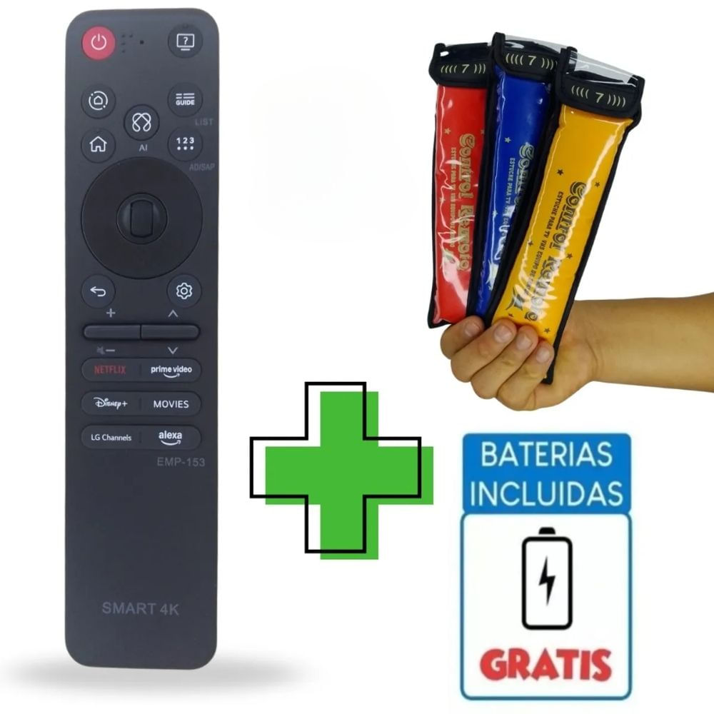 Control LG MR25 Magic WebOS 2025 Con Puntero Funda