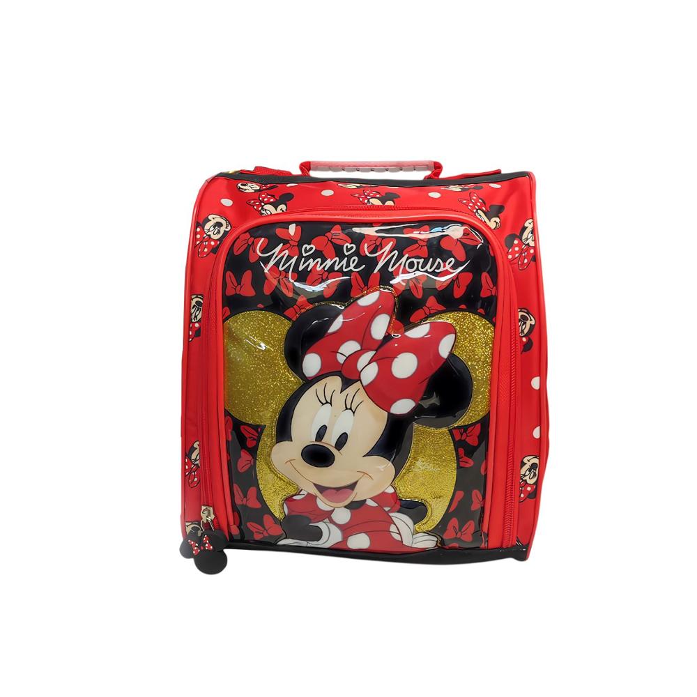 Set de Mochila con Ruedas EXTRA Oficio Lonchera y Cartuchera Minnie ...