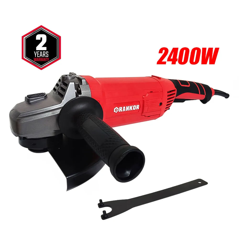 Amoladora Esmeril Angular Industrial 185mm Rankor RAG2400701 2400W 8500rpm