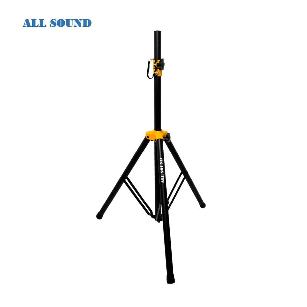 PEDESTAL PROFESIONAL M6A PARA PARLANTE CON UNION AMARILLO