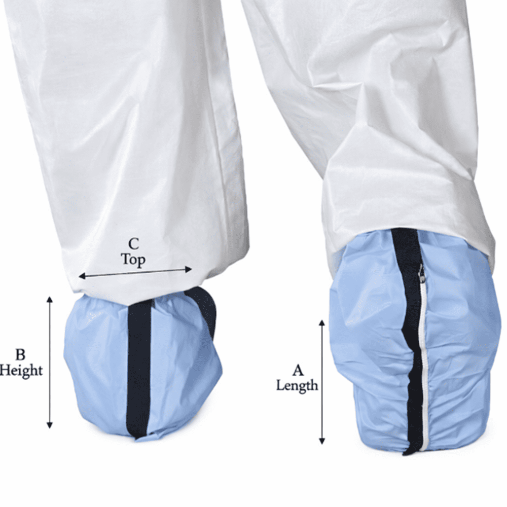 CUBRE BOTAS CONDUCTIVO ANTIESTÁTICO ESD X 10 UNIDADES