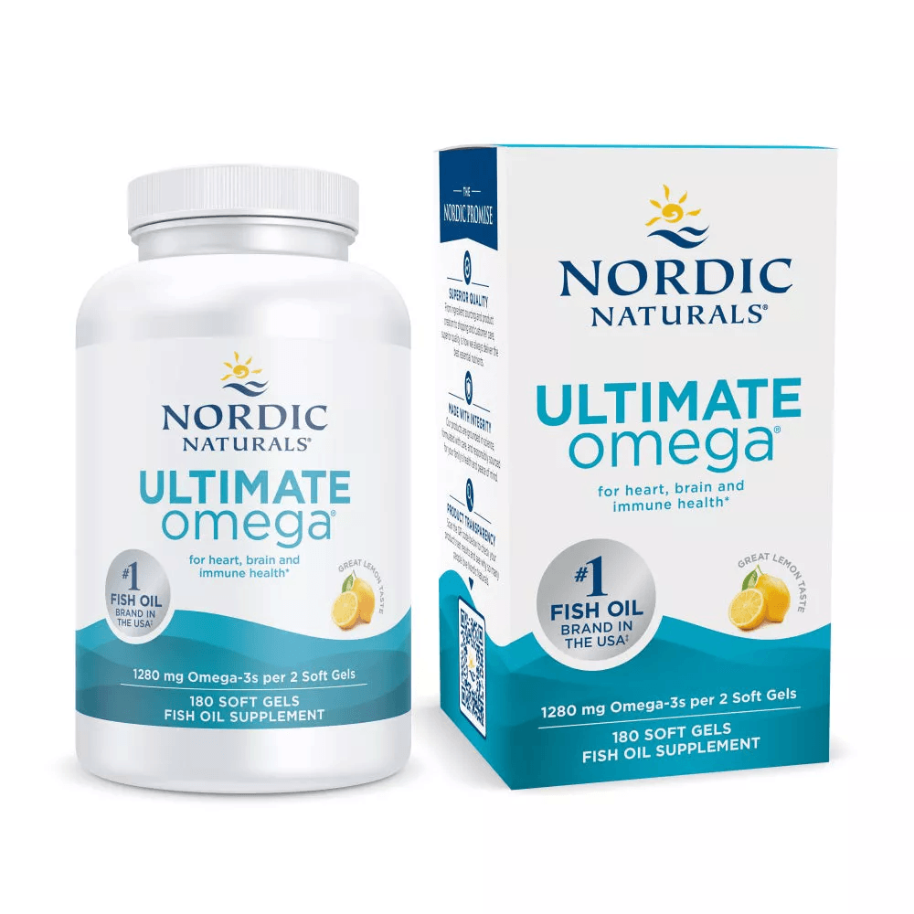 Nordic Naturals Ultimate Omega 1280 mg - 180 soft gels