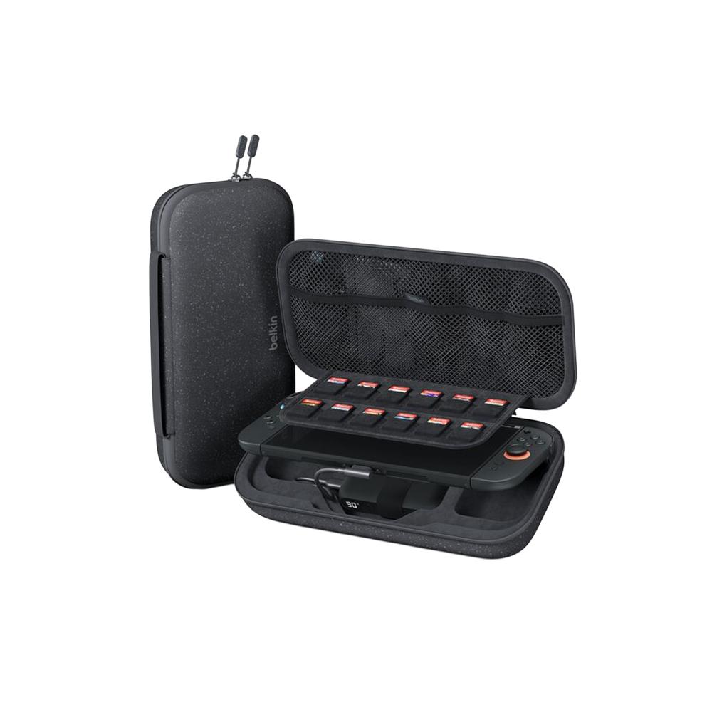 Estuche De Carga Belkin 20W Para Nintendo Switch 2 Charcoal Ena001