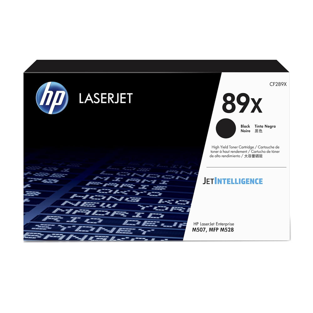 TONER HP 89X CÓDIGO CF289X NEGRO 10000 PAGINAS