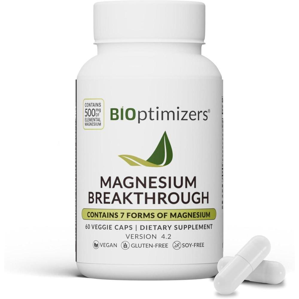 Magnesium Breakthrough con 7 Formas para Apoyo Cognitivo