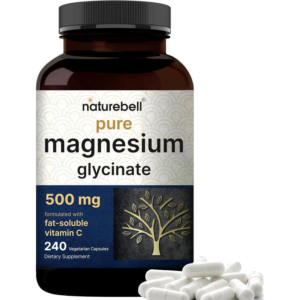 Cápsulas de magnesio 500 mg, quelado, sin OGM ni gluten