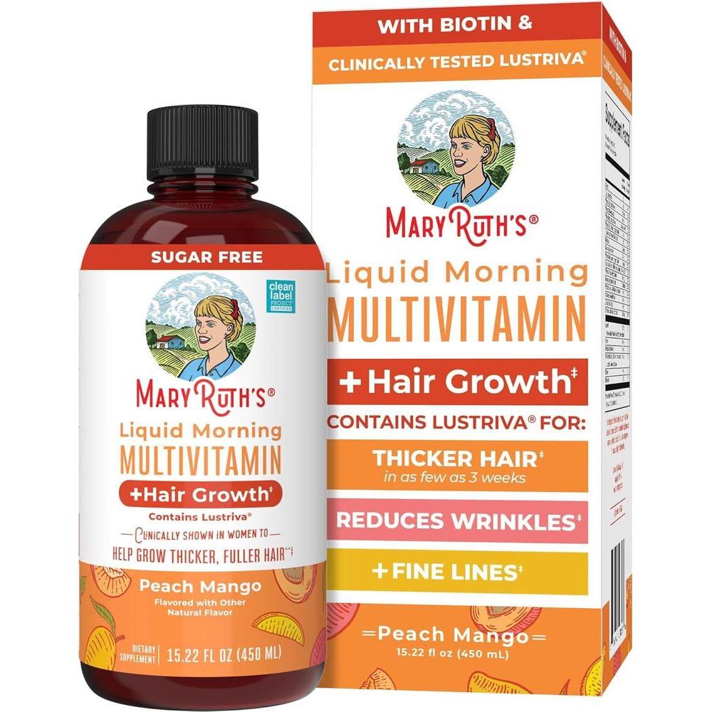 Multivitamínico MaryRuth's con biotina para el cabello