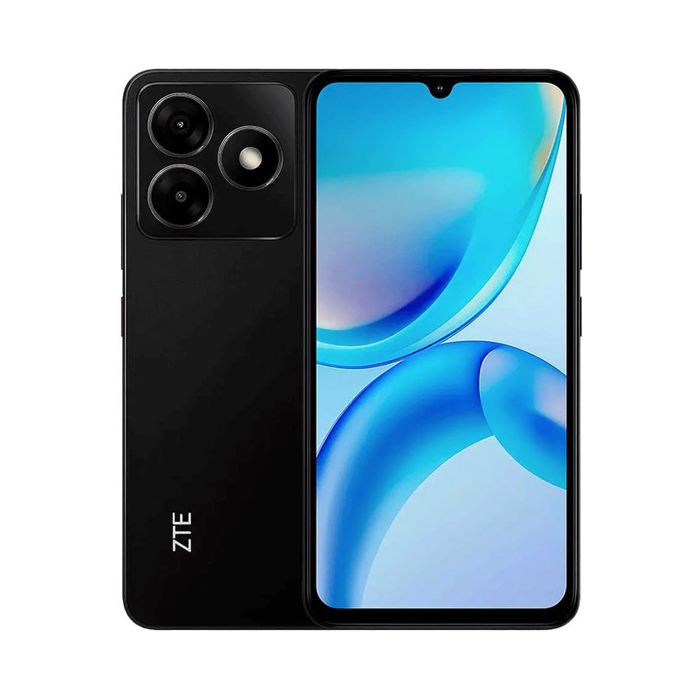 Celular ZTE Blade A36 2+64 4G LTE capacidad 64GB color negro