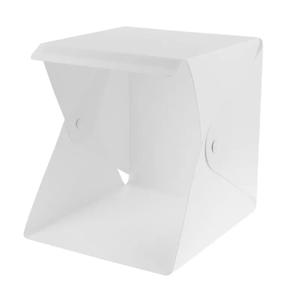 Mini estudio fotográfico con luz led