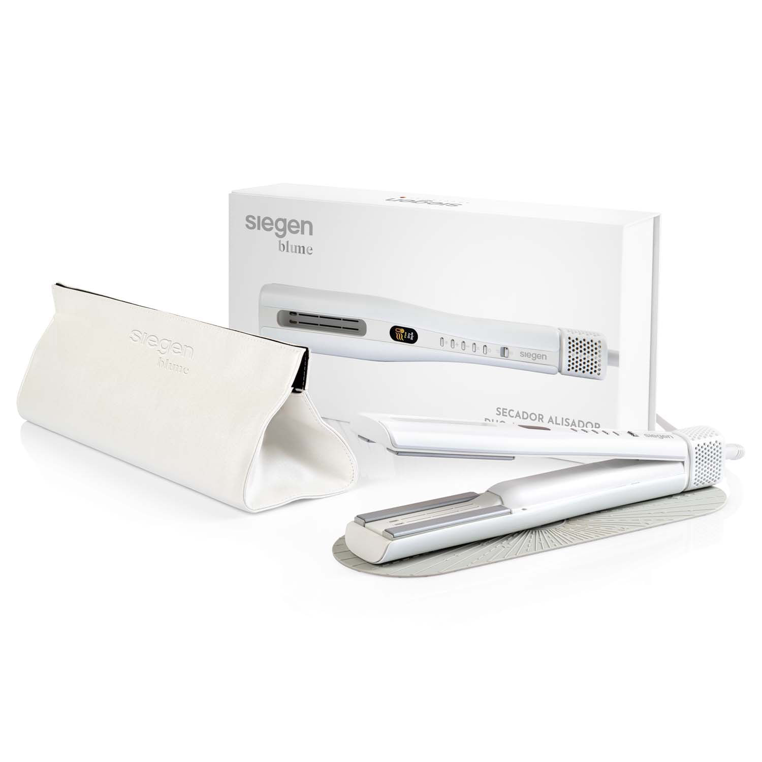 Alisador Secador Duo Airflow Styler 3 en 1 SG-B5000 Siegen Blanco