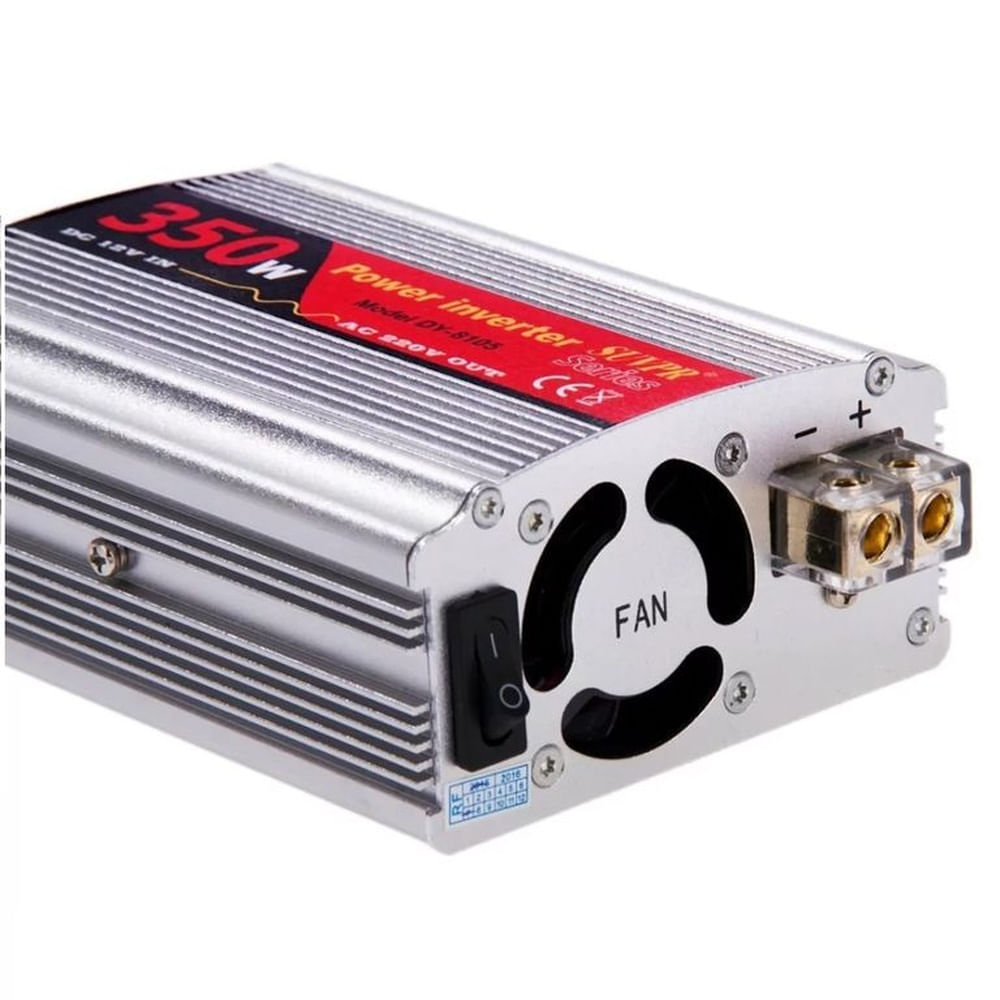 Inversor Conversor Power Inverter 350W 12V A 220V Dy-8105 Multicolor
