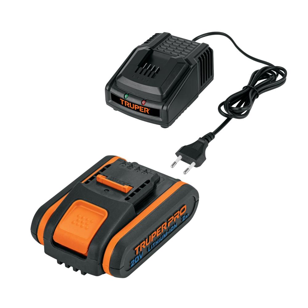 Combo 1 Bateria 2ah + Cargador Truper 103240-12336