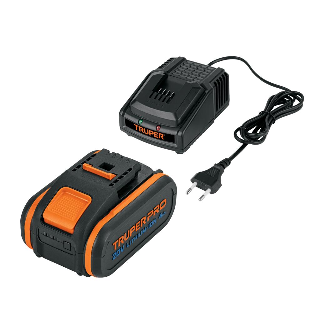Combo 1 Bateria 4ah + Cargador Truper 103009-12336