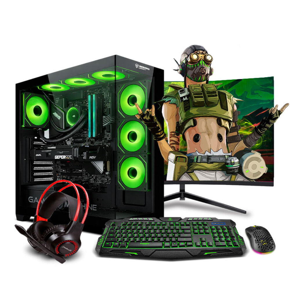 computadora PC GAMER GREEN PLUS CORE I9 12900KF 32GB 1TB 24 Rtx4060ti 8GB MI PC LISTA MIPCLISTA computadora PC GAMER GREEN PLUS CORE I9 12900KF 32GB 1TB 24 Rtx4060ti 8GB MI PC LISTA MIPCLISTA