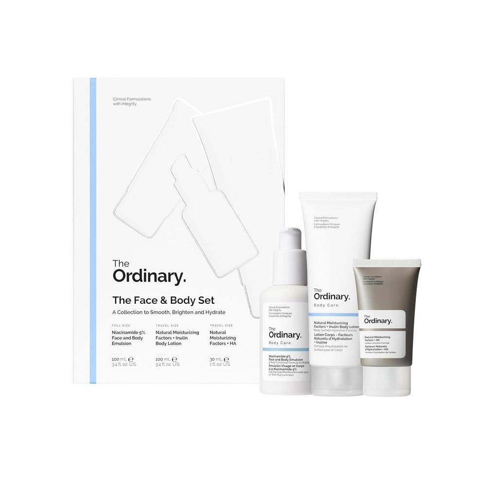 Set Rutina Diaria The Ordinary para Rostro y Cuerpo con Hidratantes Naturales Set Rutina Diaria The Ordinary para Rostro y Cuerpo con Hidratantes Naturales