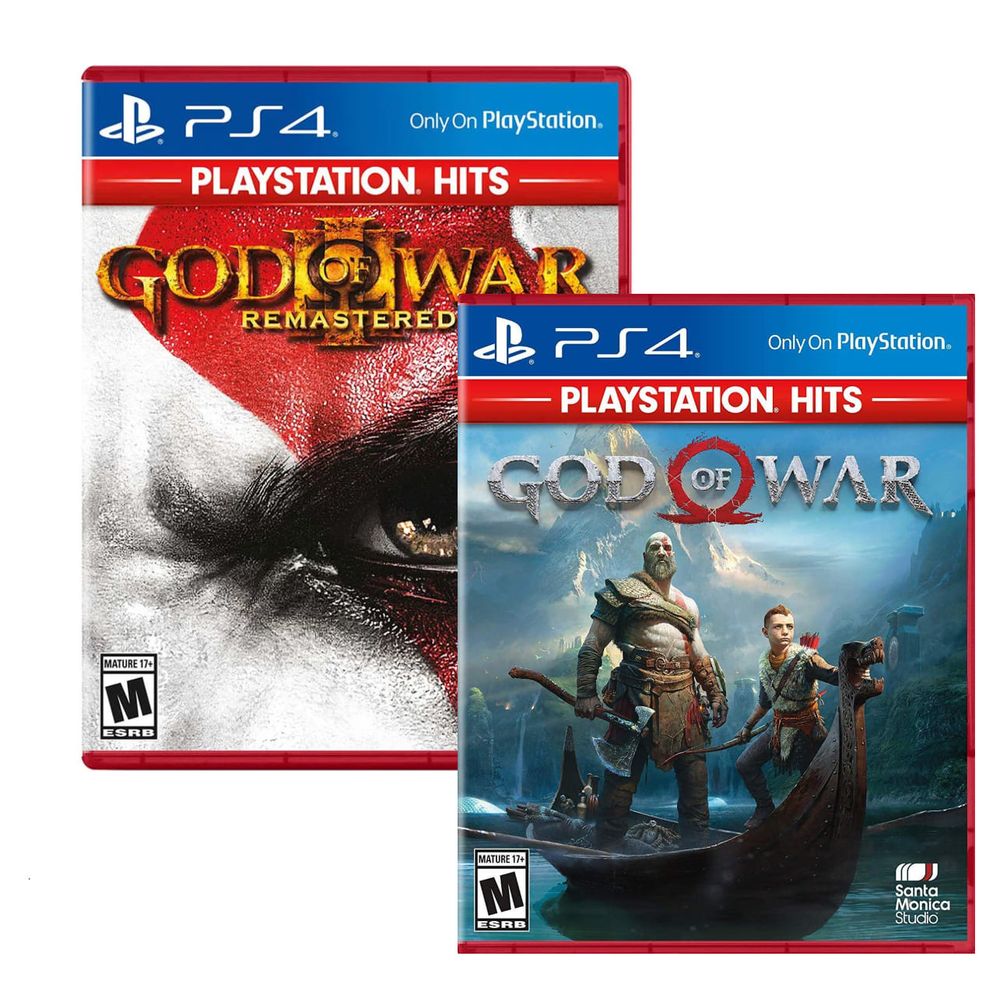 Juego Ps4 God of War + God of War 3