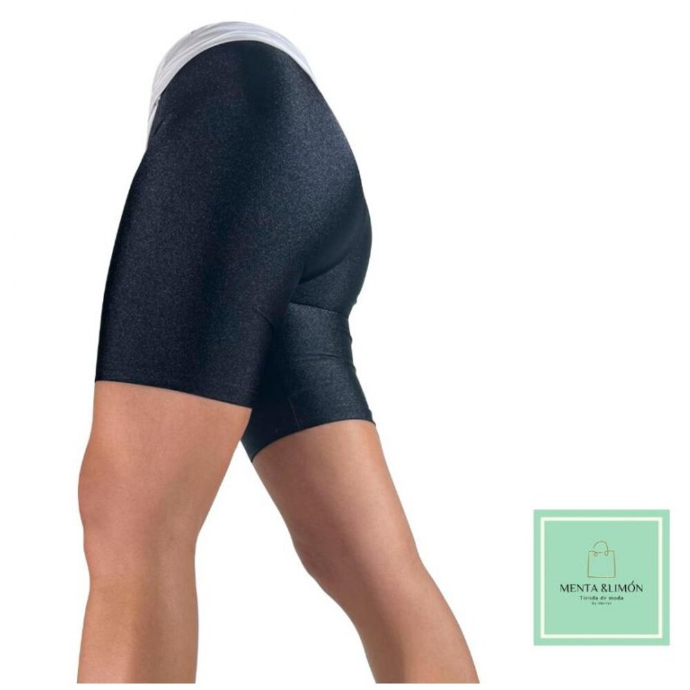 Biker ropa deportiva mujer  lycra short pantaloneta corto negro