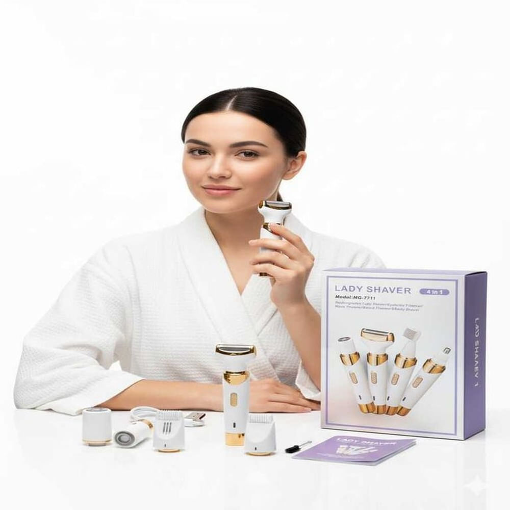 Maquinilla depiladora para mujer 4 en 1