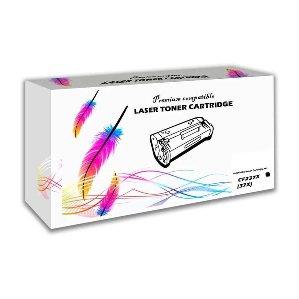 Toner HP Compatible 37X Black CF237X 25K Pág MFP M631