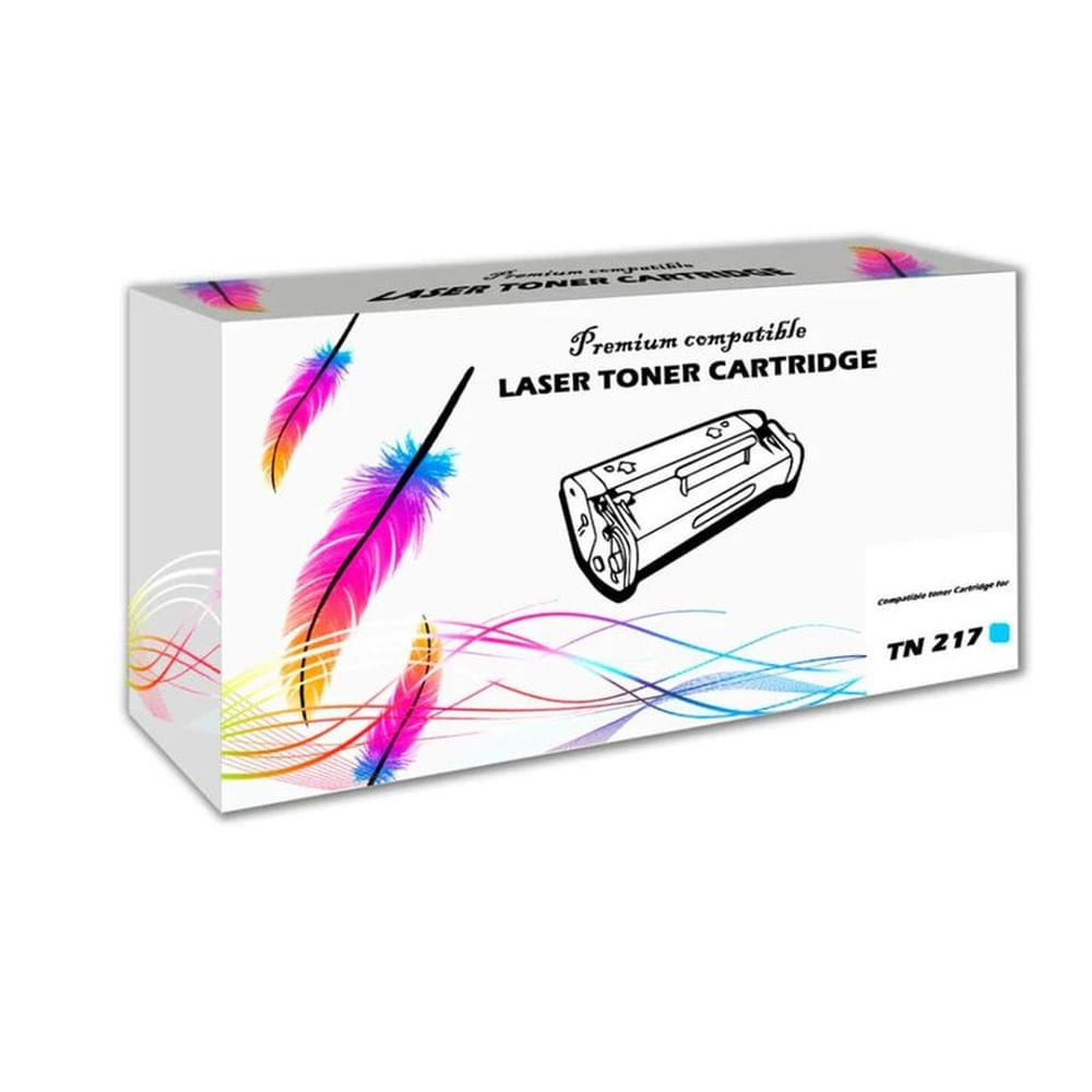 Toner Cian TN-217 Compatible HL-L3230CDW L3550CDW y L3750CDW