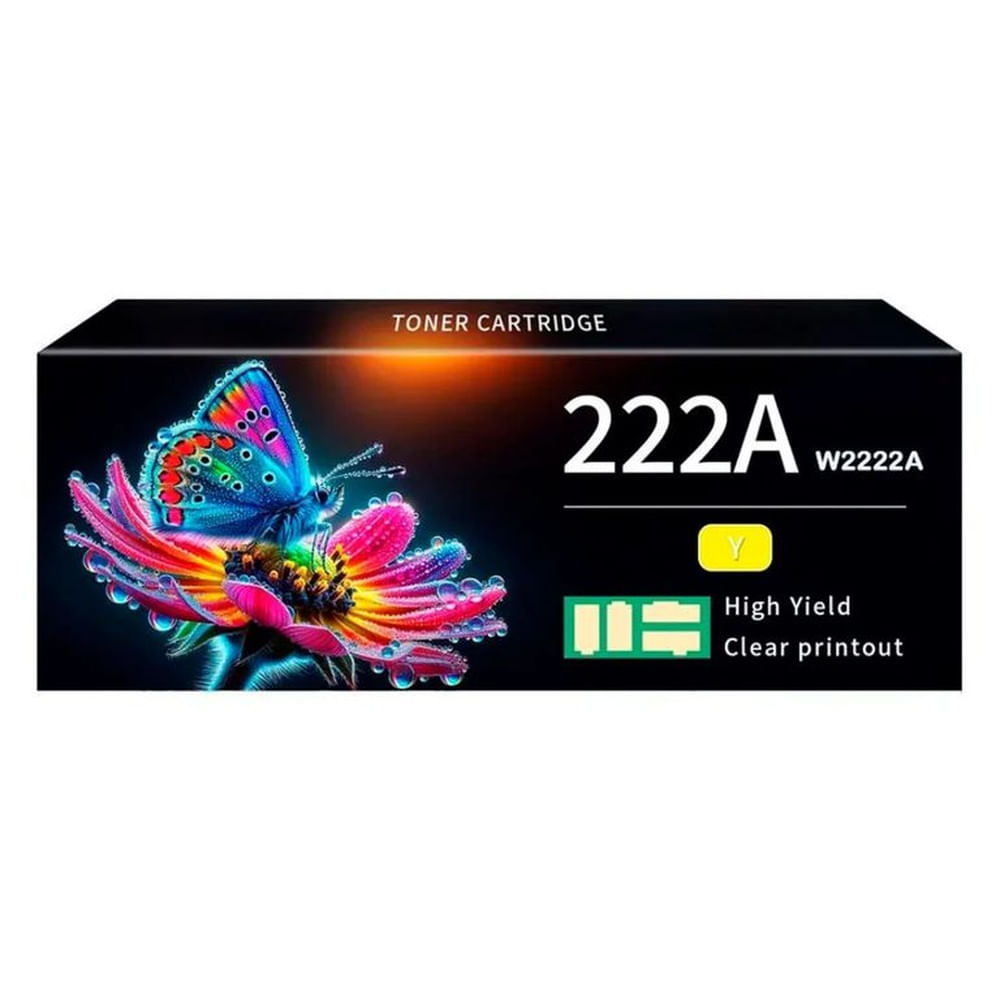 Toner Compatible HP 222A Yellow W2222A MFP 330333033388