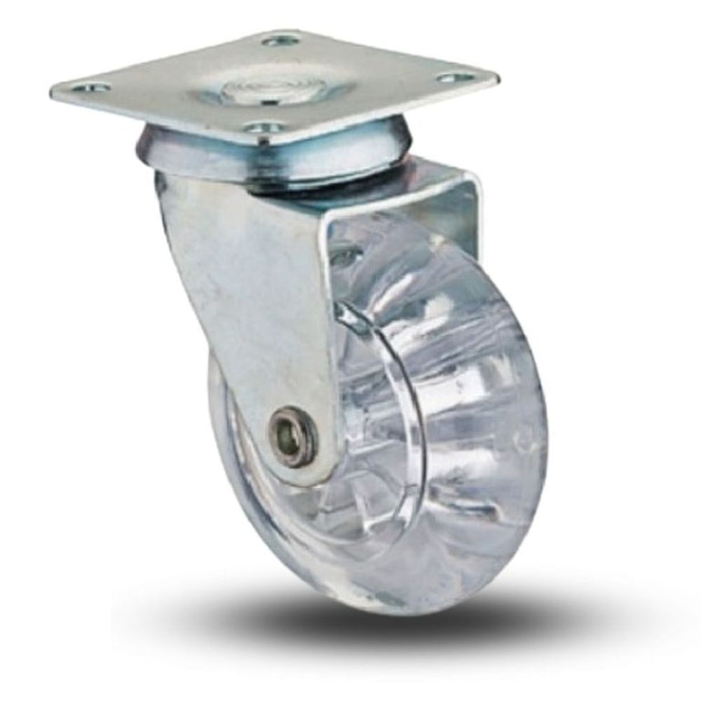 GARRUCHA TRANSP 50MM CARGA 25KG Transparente