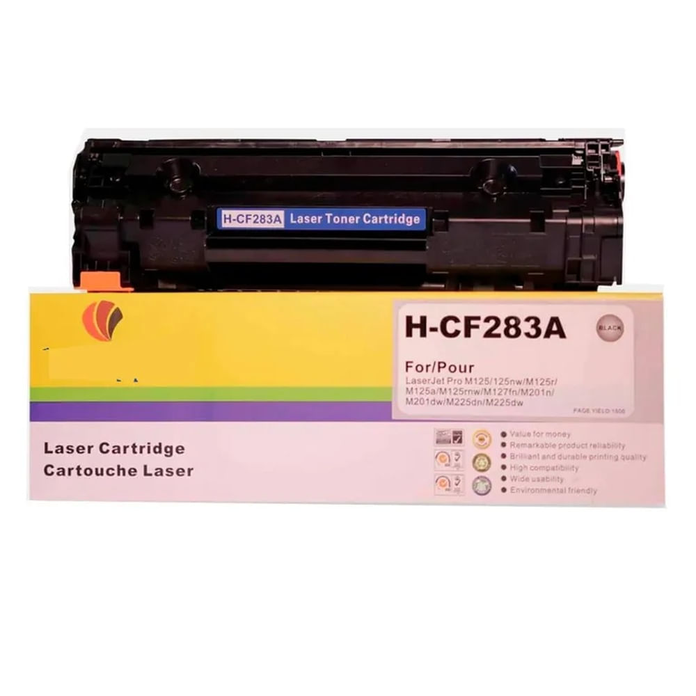 Toner Compatible 83A CF283A Negro M127fnM225dw 1500pag