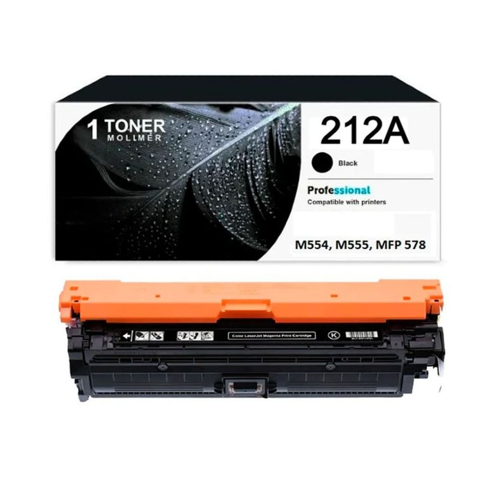 Toner HP Compatible 212A Negro W2120A 5,500 Paginas Alta Calidad