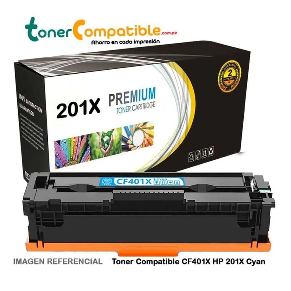 Toner Compatible HP 201X Cyan M252nM274nM277dw