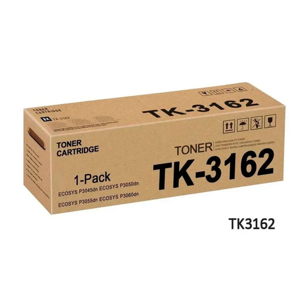 Toner Compatible Kyocera TK-3162 Negro 125K Pág P3045Dn