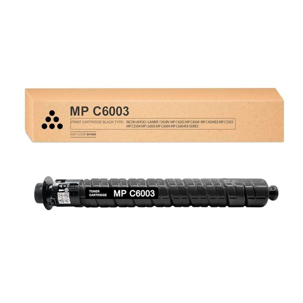 Toner Ricoh MP C6003 C4503 841849 Negro Compatible
