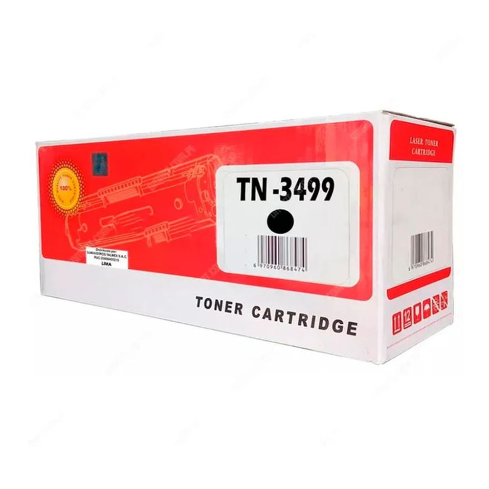 Tóner Brother TN-3499 Negro Compatible HL-L6400DW y MFC-L6900DW