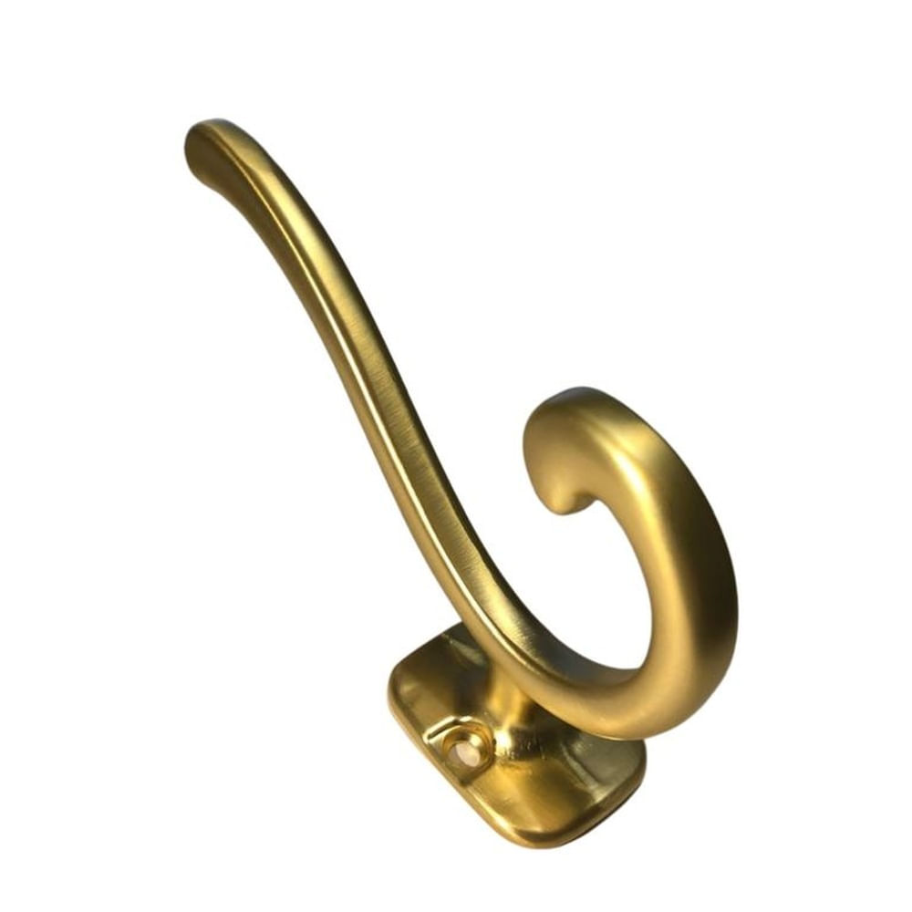 Perchero dorado de diseño elegante y funcional