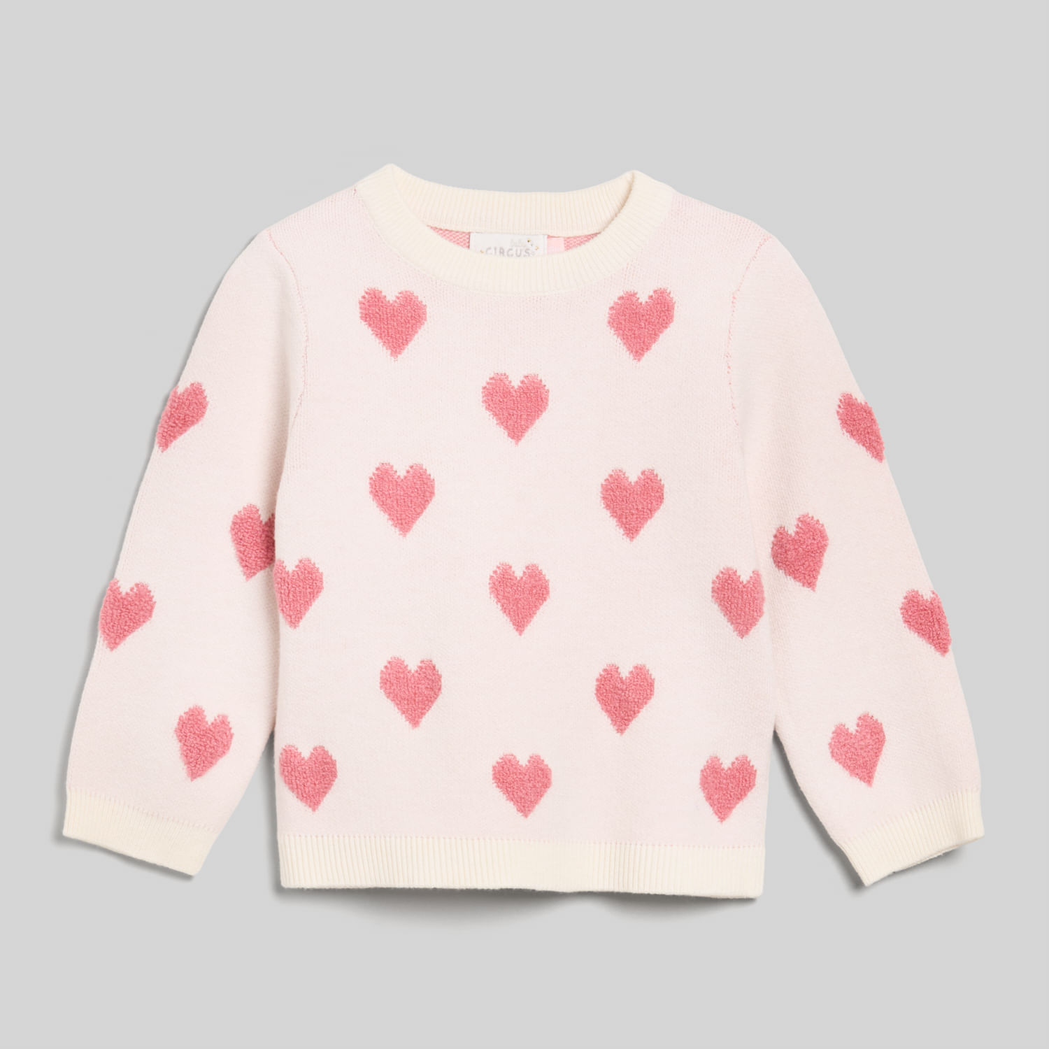 Chompa Para Bebe Niña Mini Hearts Baby Circus