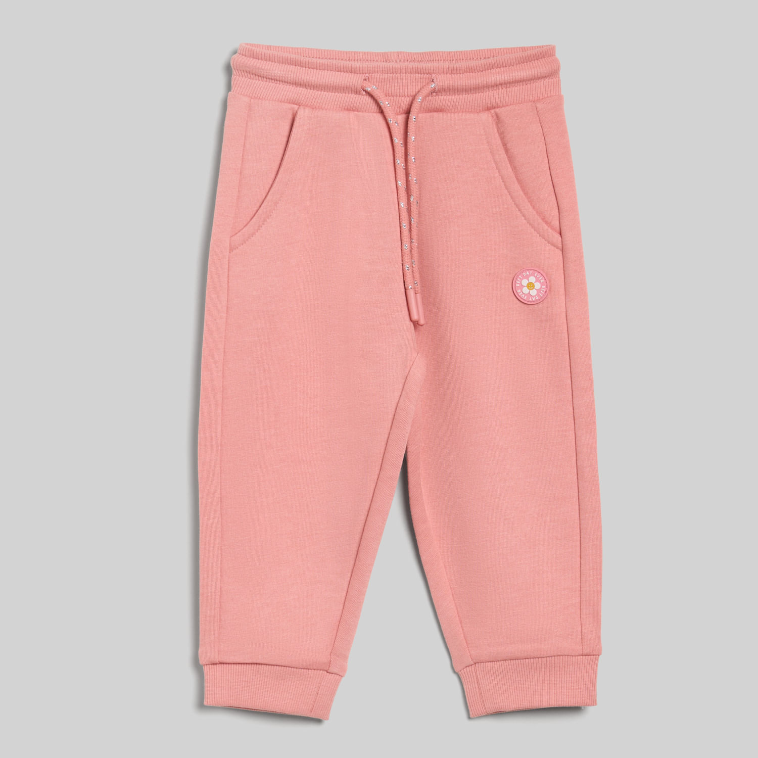 Pantalón De Buzo Para Bebe Niña Puño Sólido Baby Circus