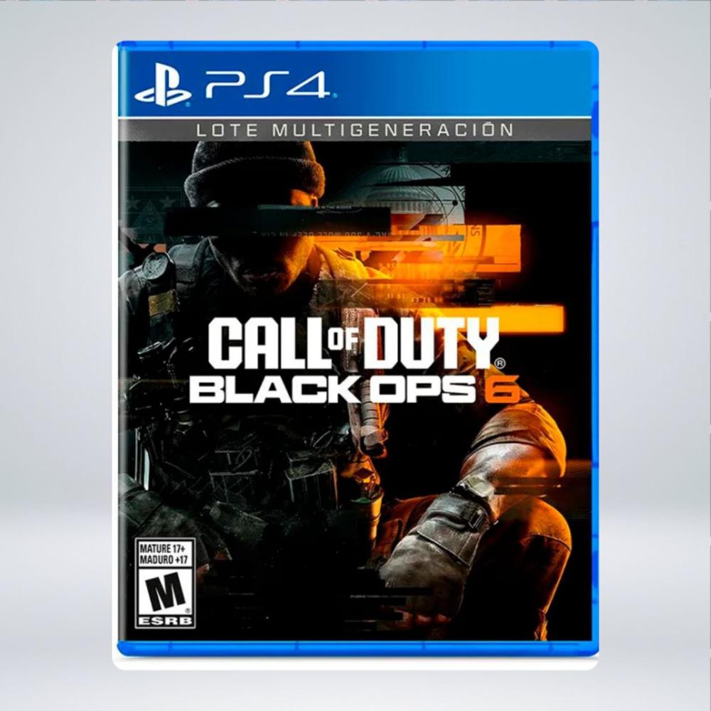 VIDEOJUEGO CALL OF DUTY BLACK OPS 6 ps4 VIDEOJUEGO CALL OF DUTY BLACK OPS 6 ps4