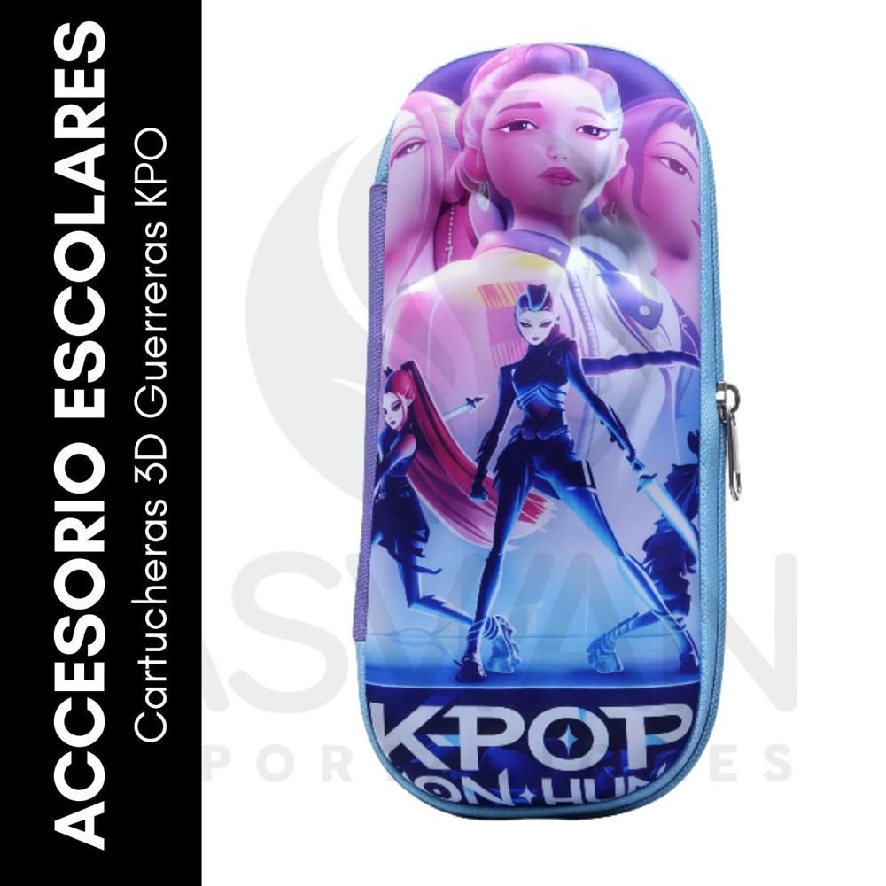 Cartucheras 3D Guerreras KPO Cartucheras 3D Guerreras KPO