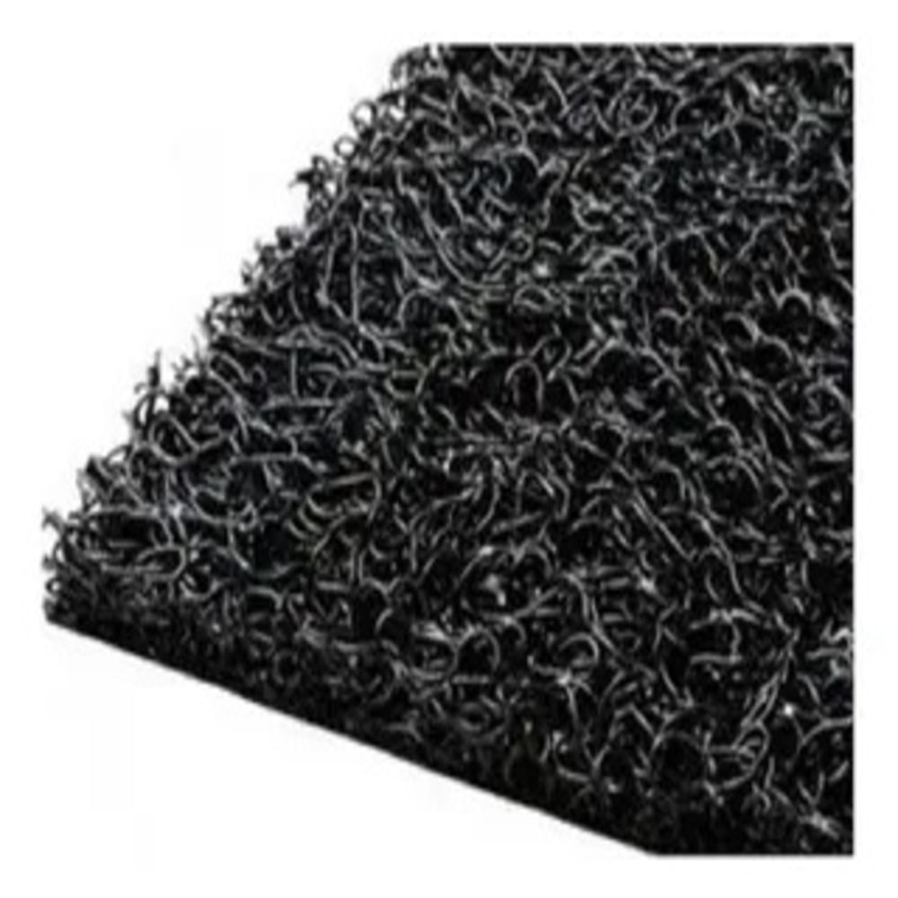 FELPUDO ECOMAT ALTO TRANSITO COLOR GRIS OSCURO MEDIDA 0.90 M X 0.60 M