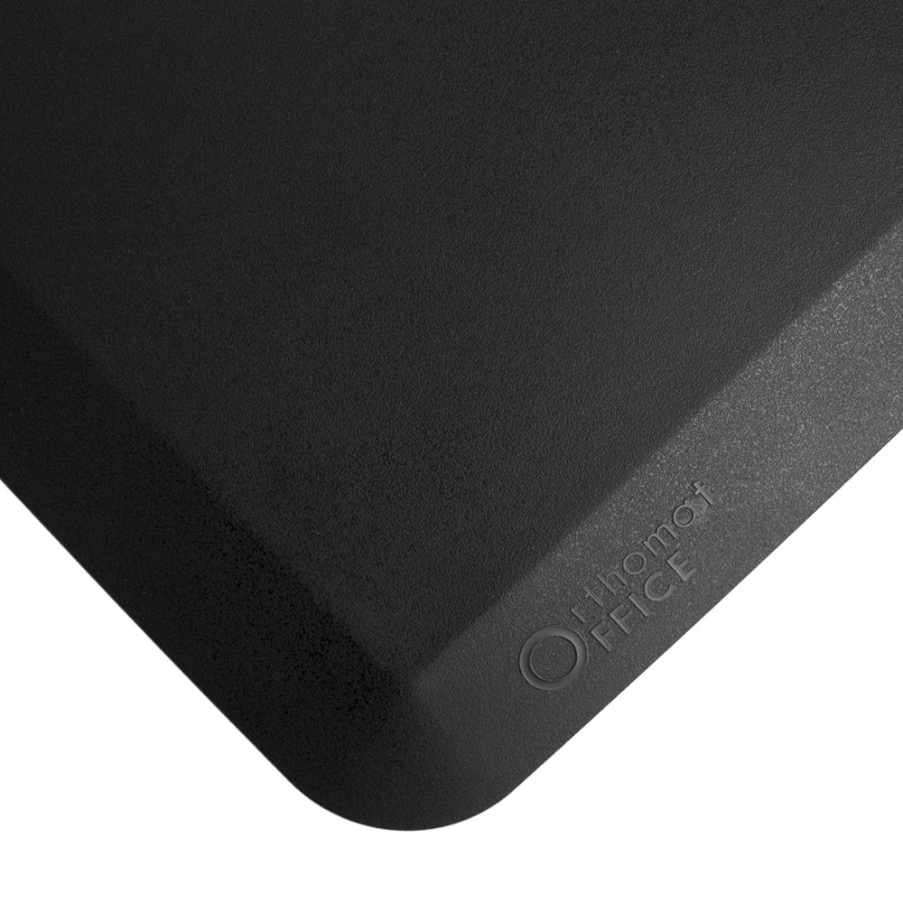 PISO ANTIFATIGA ORTHOMAT COLOR NEGRO MEDIDA 0.70 M X 0.45 M