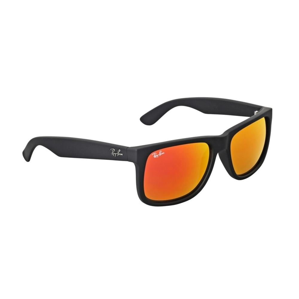 Lentes De Sol Justin RB4165 Mate Luna Roja Polarizado
