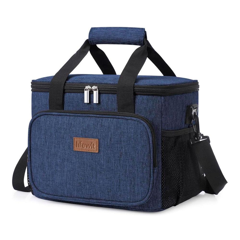 LONCHERA GRANDE DE 15L LIFEWIT | AZUL OSCURO LONCHERA GRANDE DE 15L LIFEWIT | AZUL OSCURO