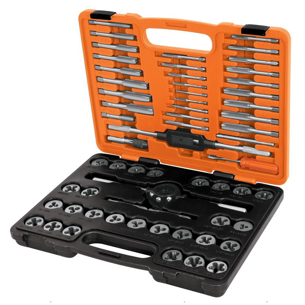Juego de 60 Piezas de Machos y Tarrajas Truper 11443 Juego de 60 Piezas de Machos y Tarrajas Truper 11443